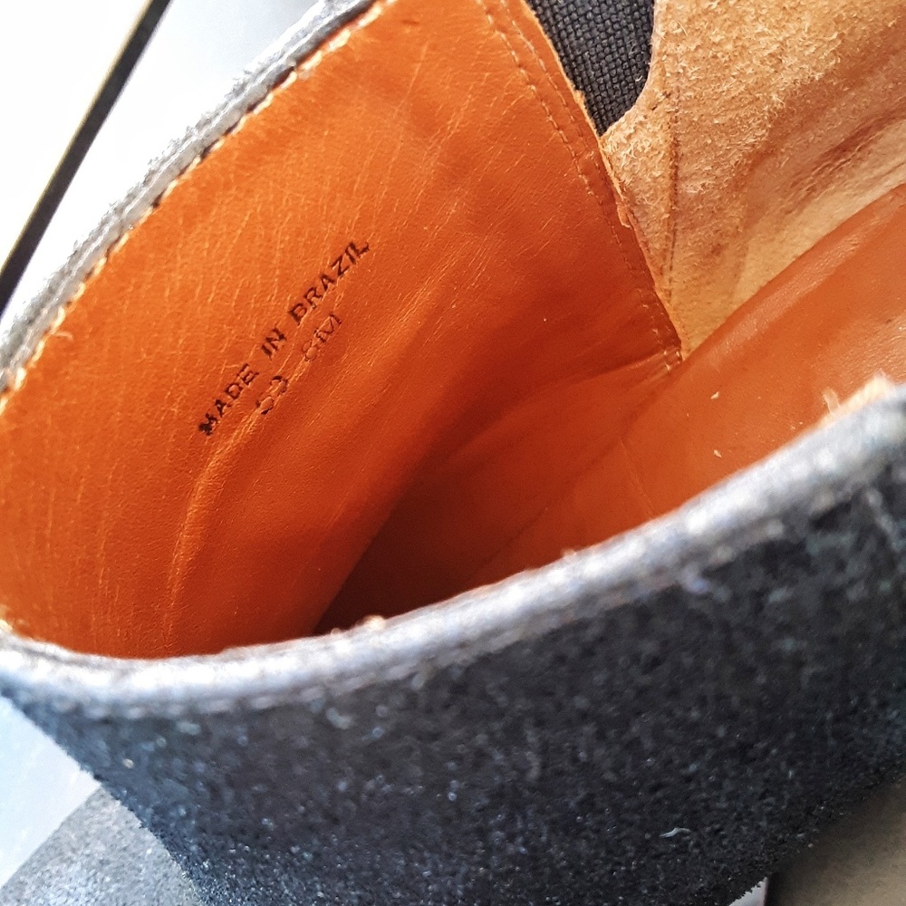 Rebecca Minkoff Glazed Black Suede Ankle Booties 8 - Picture 3 of 8